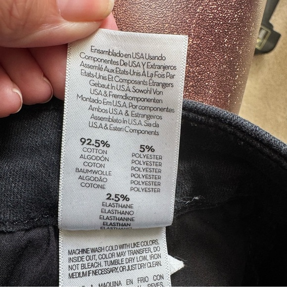 Mother The Pixie Ankle Fray Jeans High Rise Button Fly Not Guilty Wash - Picture 8 of 11